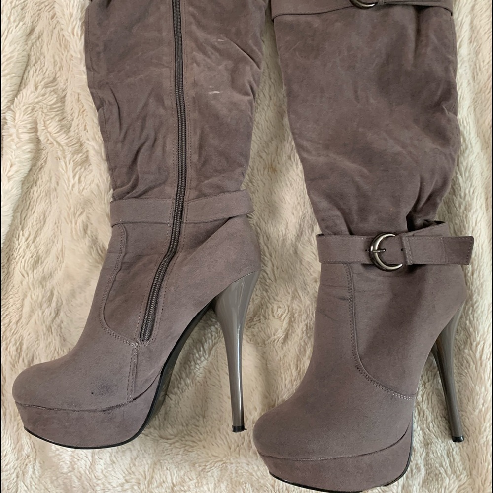 Ami Clubwear Midcalf Platform Boots